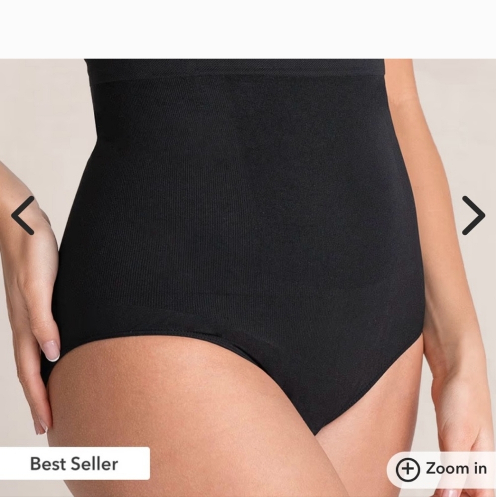 Empetua SHAPERMINT High-Waisted Shaper Panty Black NEW
